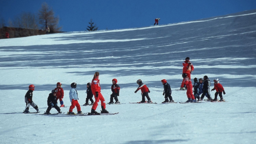 Wintersport met jonge kinderen